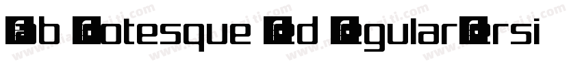 Lab Grotesque Med RegularVersion 1字体转换